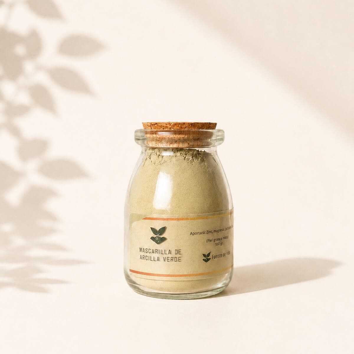 Mascarilla de arcilla verde